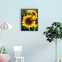 Load image into Gallery viewer, Sunflower 30*40CM(Canvas) Full Round Drill Diamond Painting
