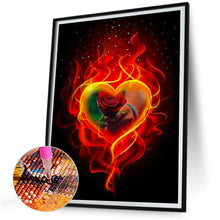 Load image into Gallery viewer, Love Rose 30*40CM(Canvas) Full Round Drill Diamond Painting
