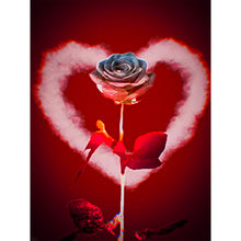 Load image into Gallery viewer, Love Rose 30*40CM(Canvas) Full Round Drill Diamond Painting
