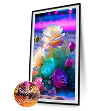 Load image into Gallery viewer, Glowing Roses 20*30CM(Picture) Full Square Drill Diamond Painting
