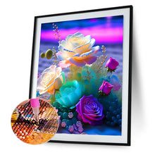 Load image into Gallery viewer, Glowing Roses 40*50CM(Picture) Full Square Drill Diamond Painting
