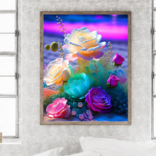 Load image into Gallery viewer, Glowing Roses 40*50CM(Picture) Full Square Drill Diamond Painting
