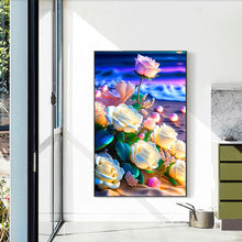 Load image into Gallery viewer, Glowing Roses 20*30CM(Picture) Full Square Drill Diamond Painting
