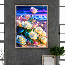 Load image into Gallery viewer, Glowing Roses 30*40CM(Picture) Full Square Drill Diamond Painting
