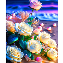 Load image into Gallery viewer, Glowing Roses 40*50CM(Picture) Full Square Drill Diamond Painting
