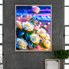 Load image into Gallery viewer, Glowing Roses 40*50CM(Picture) Full Square Drill Diamond Painting
