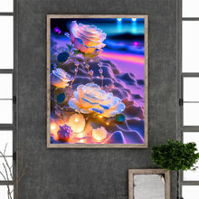 Load image into Gallery viewer, Glowing Roses 30*40CM(Picture) Full Square Drill Diamond Painting
