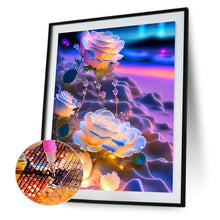 Load image into Gallery viewer, Glowing Roses 40*50CM(Picture) Full Square Drill Diamond Painting
