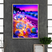 Load image into Gallery viewer, Glowing Roses 30*40CM(Picture) Full Square Drill Diamond Painting
