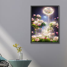 Load image into Gallery viewer, Moonlight Rose Manor 40*60CM(Canvas) Full Round Drill Diamond Painting
