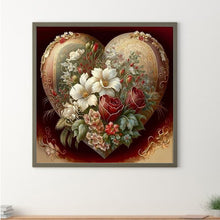 Load image into Gallery viewer, Love Flower 40*40CM(Canvas) Full Round Drill Diamond Painting
