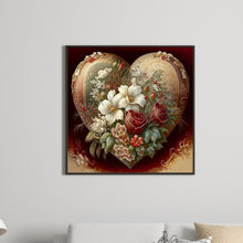 Load image into Gallery viewer, Love Flower 40*40CM(Canvas) Full Round Drill Diamond Painting
