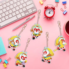 Load image into Gallery viewer, DIY Diamond Art Keychains Handmade Gem Keychains Lady Bag Pendant (Sun Wukong)

