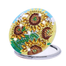 Load image into Gallery viewer, DIY Diamond Painting Makeup Mirror Paint by Number Kits Sunflower (041)
