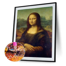 Load image into Gallery viewer, Mona Lisa 40*50CM(Canvas) Full Round Drill Diamond Painting
