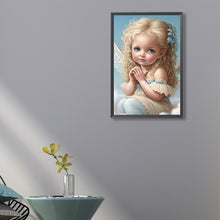 Load image into Gallery viewer, Angel Baby 20*30CM(Picture) Full Square Drill Diamond Painting
