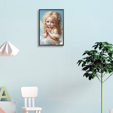 Load image into Gallery viewer, Angel Baby 20*30CM(Picture) Full Square Drill Diamond Painting
