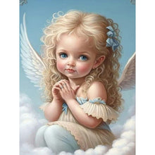 Load image into Gallery viewer, Angel Baby 30*40CM(Picture) Full Square Drill Diamond Painting
