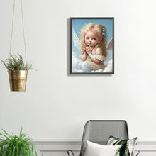 Load image into Gallery viewer, Angel Baby 30*40CM(Picture) Full Square Drill Diamond Painting
