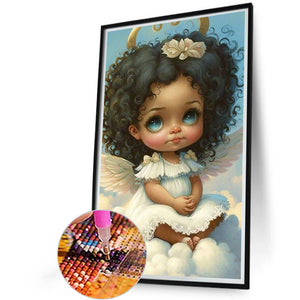 Angel Baby 20*30CM(Picture) Full Square Drill Diamond Painting