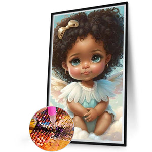 Angel Baby 20*30CM(Picture) Full Square Drill Diamond Painting