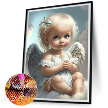 Load image into Gallery viewer, Angel Baby 30*40CM(Picture) Full Square Drill Diamond Painting
