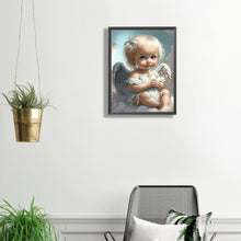 Load image into Gallery viewer, Angel Baby 30*40CM(Picture) Full Square Drill Diamond Painting
