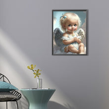 Load image into Gallery viewer, Angel Baby 40*50CM(Picture) Full Square Drill Diamond Painting
