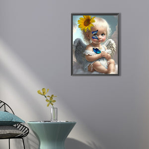 Angel Baby 40*50CM(Picture) Full Square Drill Diamond Painting