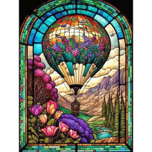 Load image into Gallery viewer, Hot Air Balloon Glass Painting 40*50CM(Canvas) Full Round Drill Diamond Painting
