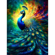 Load image into Gallery viewer, Peacock 30*40CM(Canvas) Full Round Drill Diamond Painting
