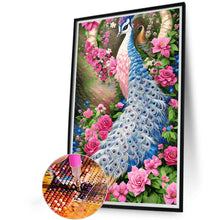 Load image into Gallery viewer, Peacock 40*60CM(Canvas) Full Round Drill Diamond Painting
