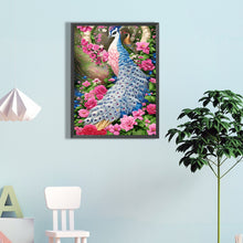 Load image into Gallery viewer, Peacock 40*60CM(Canvas) Full Round Drill Diamond Painting
