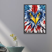 Load image into Gallery viewer, Patriotic Eagle 40*60CM(Canvas) Full Round Drill Diamond Painting
