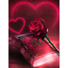 Load image into Gallery viewer, Love Rose 30*40CM(Canvas) Full Round Drill Diamond Painting
