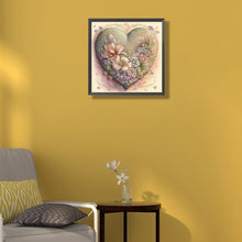 Load image into Gallery viewer, Love Flowers 40*40CM(Canvas) Full Round Drill Diamond Painting
