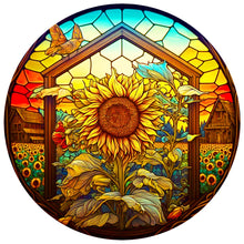 Load image into Gallery viewer, Sunflower 30*30CM(Canvas) Full Round Drill Diamond Painting
