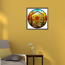 Load image into Gallery viewer, Sunflower 30*30CM(Canvas) Full Round Drill Diamond Painting
