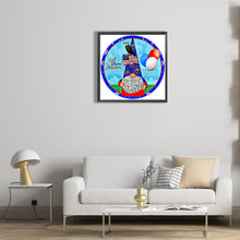 Load image into Gallery viewer, Independence Day Goblin Round Card 30*30CM(Canvas) Full Round Drill Diamond Painting
