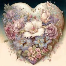 Load image into Gallery viewer, Love Flowers 40*40CM(Canvas) Full Round Drill Diamond Painting
