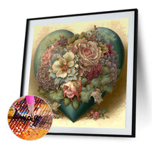 Load image into Gallery viewer, Love Flowers 40*40CM(Canvas) Full Round Drill Diamond Painting
