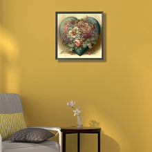 Load image into Gallery viewer, Love Flowers 40*40CM(Canvas) Full Round Drill Diamond Painting
