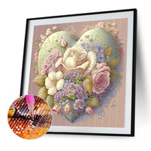 Load image into Gallery viewer, Love Flowers 40*40CM(Canvas) Full Round Drill Diamond Painting
