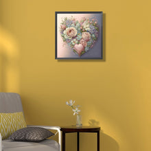 Load image into Gallery viewer, Love Flowers 40*40CM(Canvas) Full Round Drill Diamond Painting
