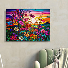 Load image into Gallery viewer, Garden Glass Painting 40*30CM(Canvas) Full Round Drill Diamond Painting
