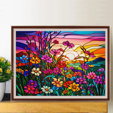 Load image into Gallery viewer, Garden Glass Painting 40*30CM(Canvas) Full Round Drill Diamond Painting
