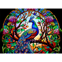 Load image into Gallery viewer, Garden Glass Painting 40*30CM(Canvas) Full Round Drill Diamond Painting
