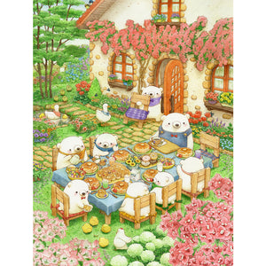 Bear (50*65CM) 11CT 3 Stamped Cross Stitch
