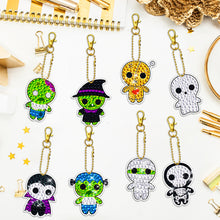 Load image into Gallery viewer, 8pcs Diamond Art Keychain Special-shaped Drill 5D DIY Bag Pandant (YS188)
