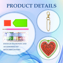 Load image into Gallery viewer, 9pcs Diamond Art Keychain Special-shaped Drill 5D DIY Bag Pandant (YS179)
